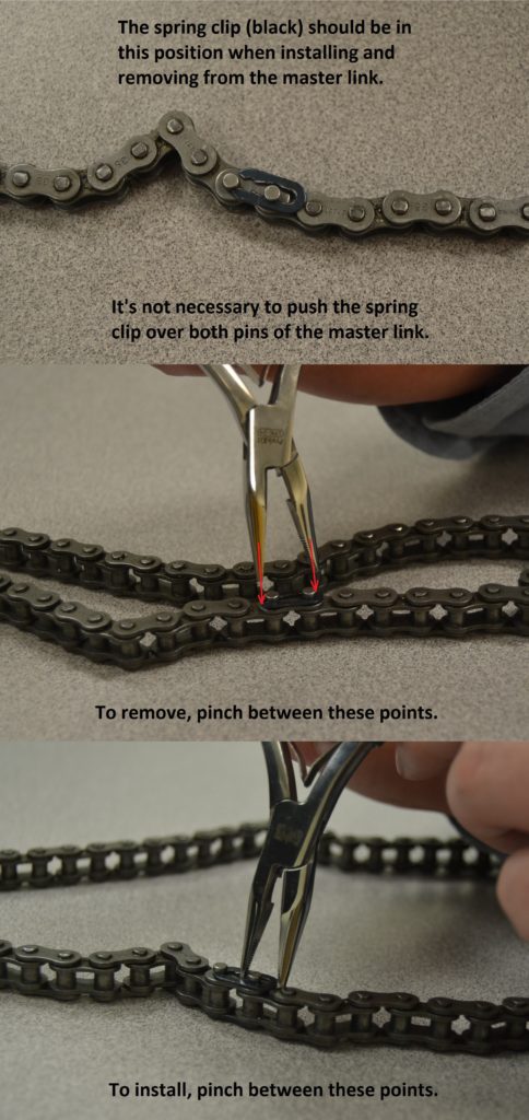 remove master link without tool