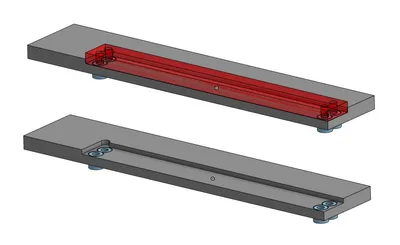 Design of the drilling & marking jig