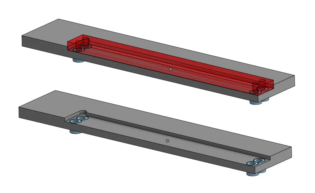 Design of the drilling & marking jig