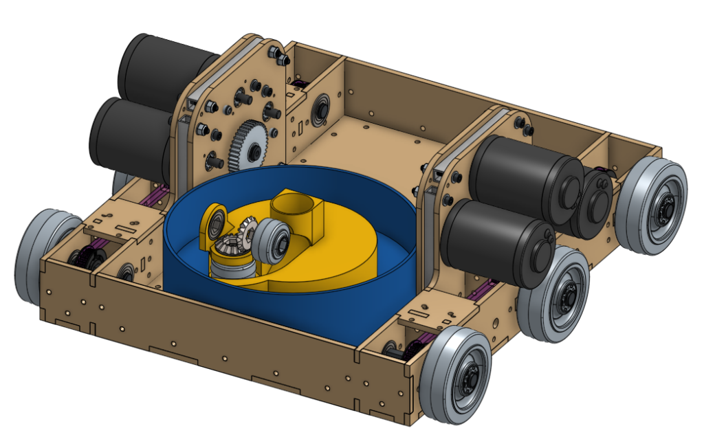 2018 Summer Mini FTC Robot CAD Triple Helix Robotics